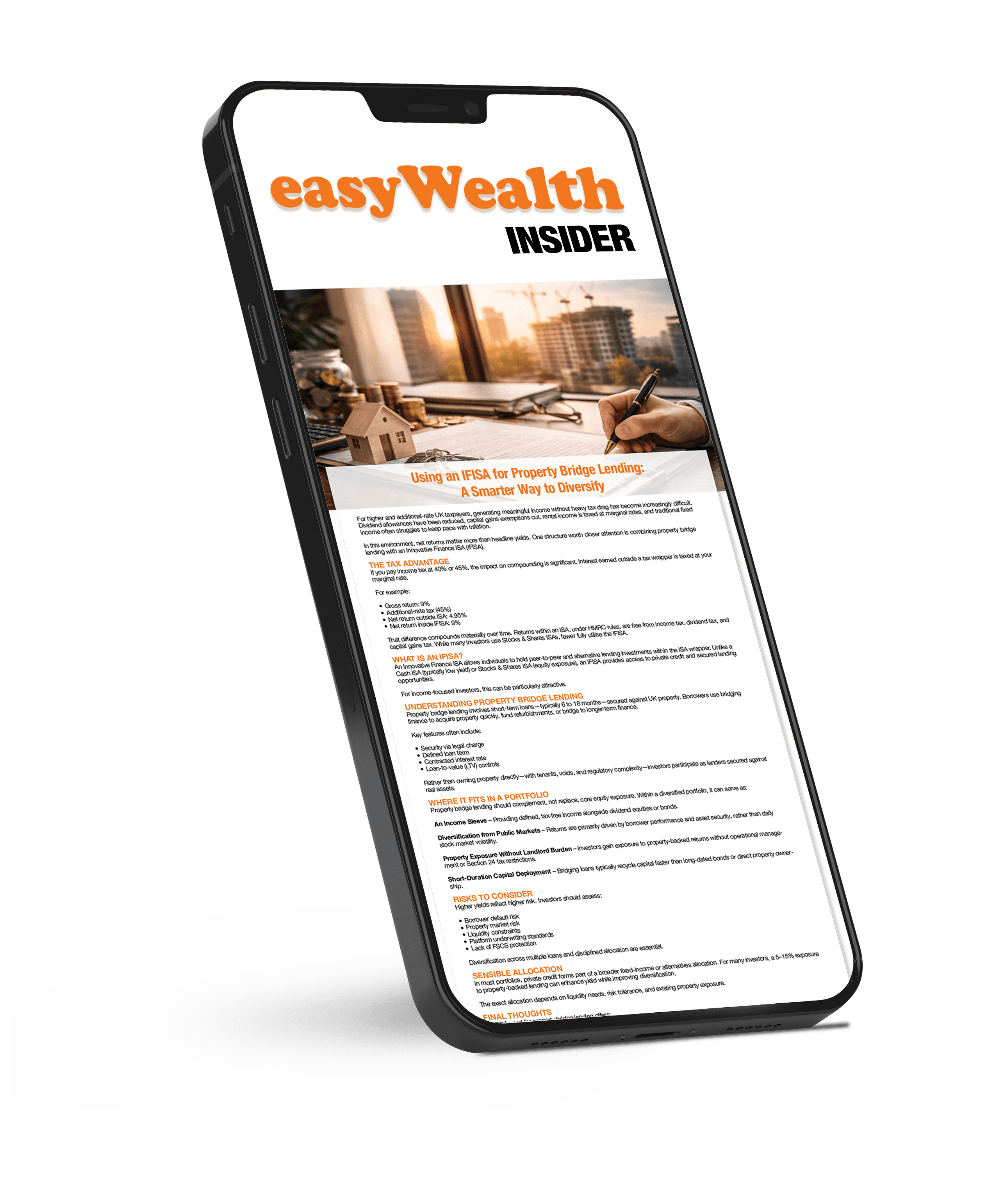 easyWealth insider preview